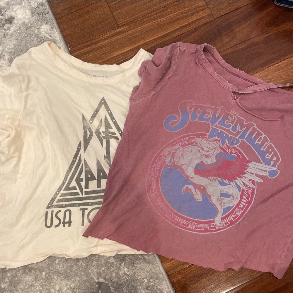 american eagle band graphic tee bundle